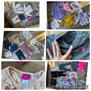 Baby / Toddler girls clothes bundle